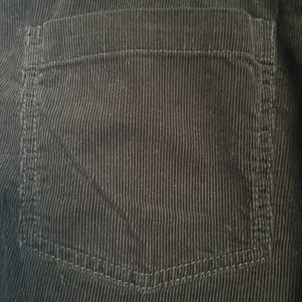 ♻️ J. Crew Factory City Wide Leg Black Corduroy Pants - Picture 7 of 10